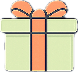 특별한 선물을 찾는 분 아이콘